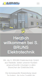 Mobile Screenshot of elt-bruns.de